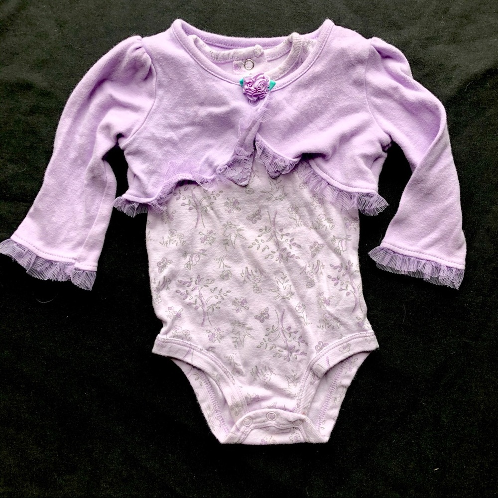 Baby Starters 12 Month Two Piece Bodysuit Set